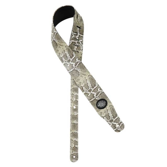 Kytarové popruhy a pásy: Gaucho Cobra GST-205-WH Popruh na kytaru Popruh na kytaru Gaucho Cobra GST-205-WH