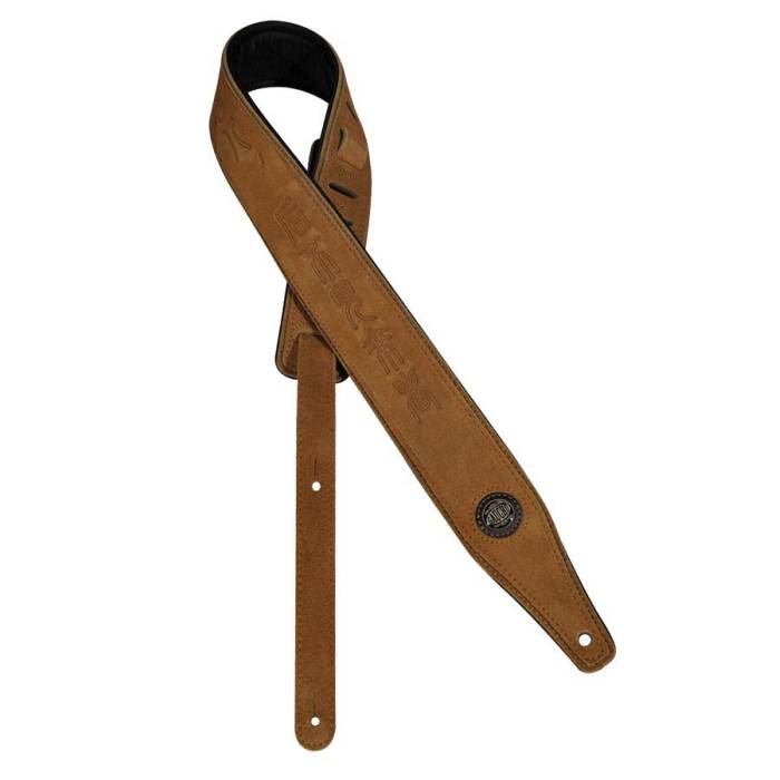 Kytarové popruhy a pásy: Gaucho Suede Two GST-662-LBR Popruh na kytaru Popruh na kytaru Gaucho Suede Two GST-662-LBR