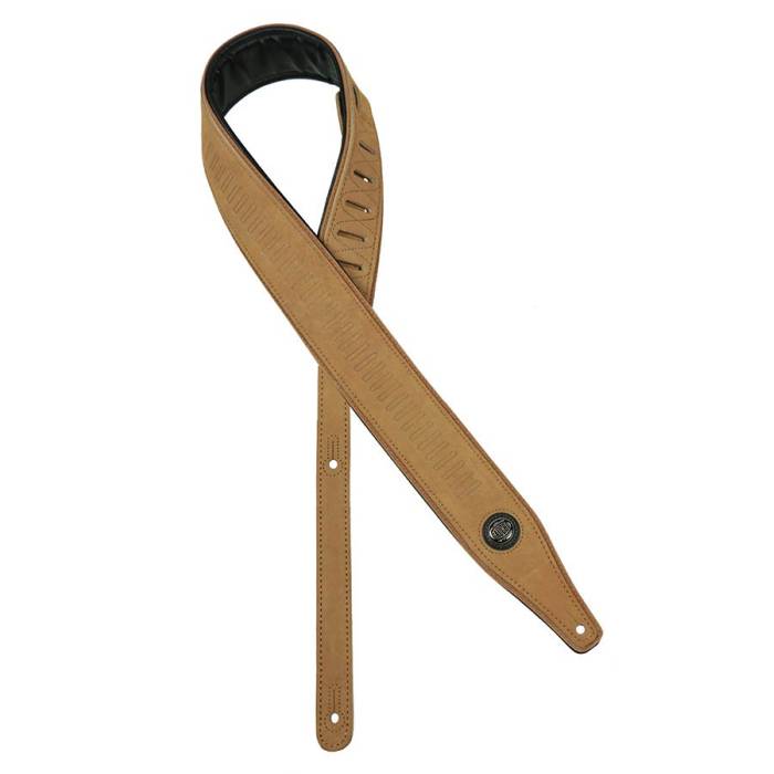 Kytarové popruhy a pásy: Gaucho Suede Three GST-663-LBR Popruh na kytaru Popruh na kytaru Gaucho Suede Three GST-663-LBR