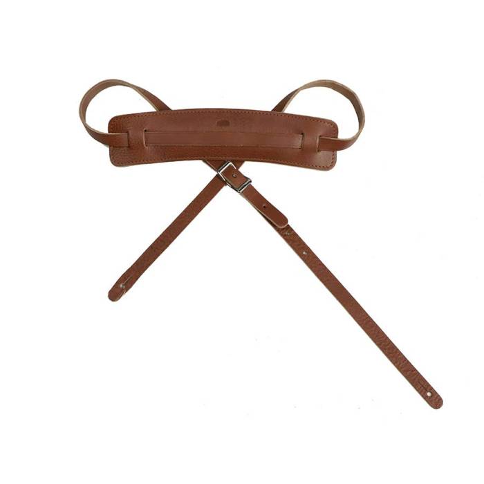 Kytarové popruhy a pásy: Gaucho Vintage GST-925-BR Popruh na kytaru Popruh na kytaru Gaucho Vintage GST-925-BR