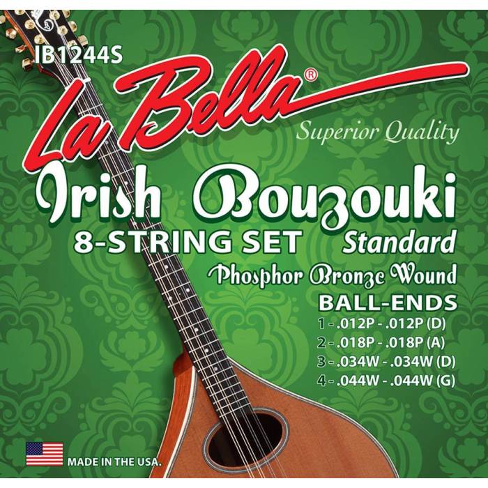 Struny irské buzuki LaBella Acoustic Folk IB1244S