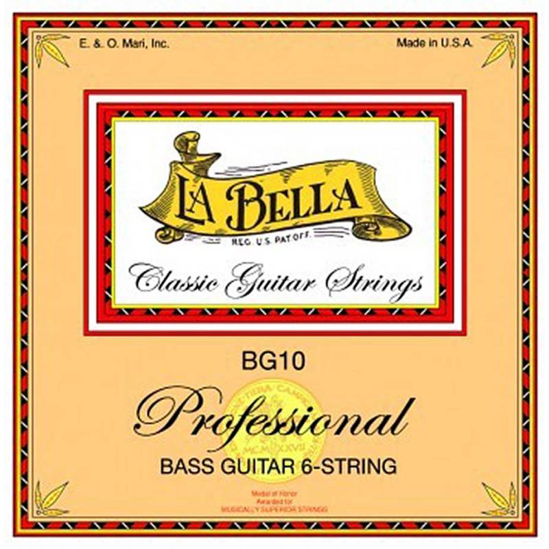 Struny na baskytaru 6 LaBella Multi-Size Guitars L-BG10 - 1