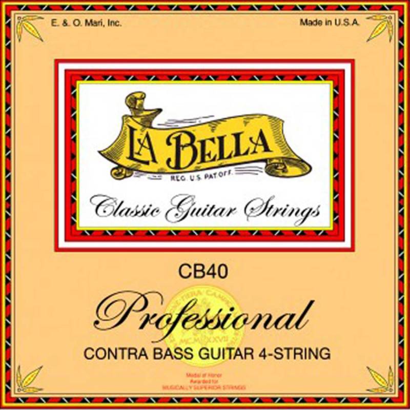 Struny na kontrabasgitaru LaBella Multi-Size Guitars L-CB40 - 1