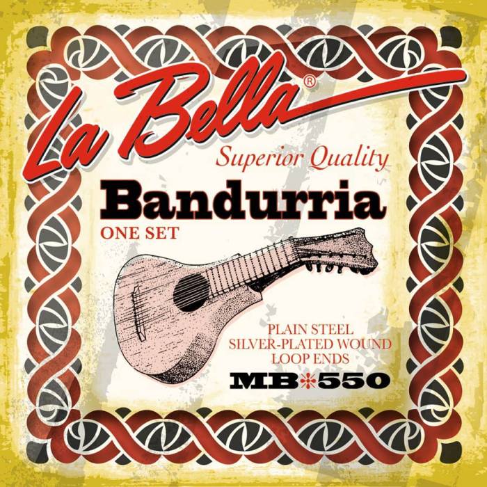 Různé struny: LaBella World Folk L-MB550 Struny na bandurria Struny na bandurria LaBella World Folk L-MB550