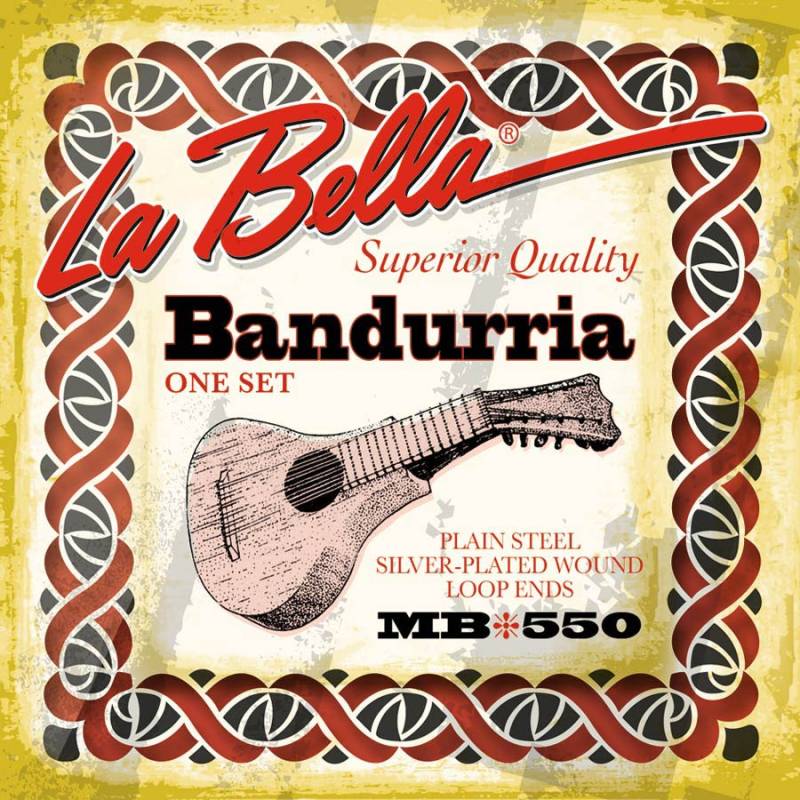 Struny na bandurria LaBella World Folk L-MB550 - 1
