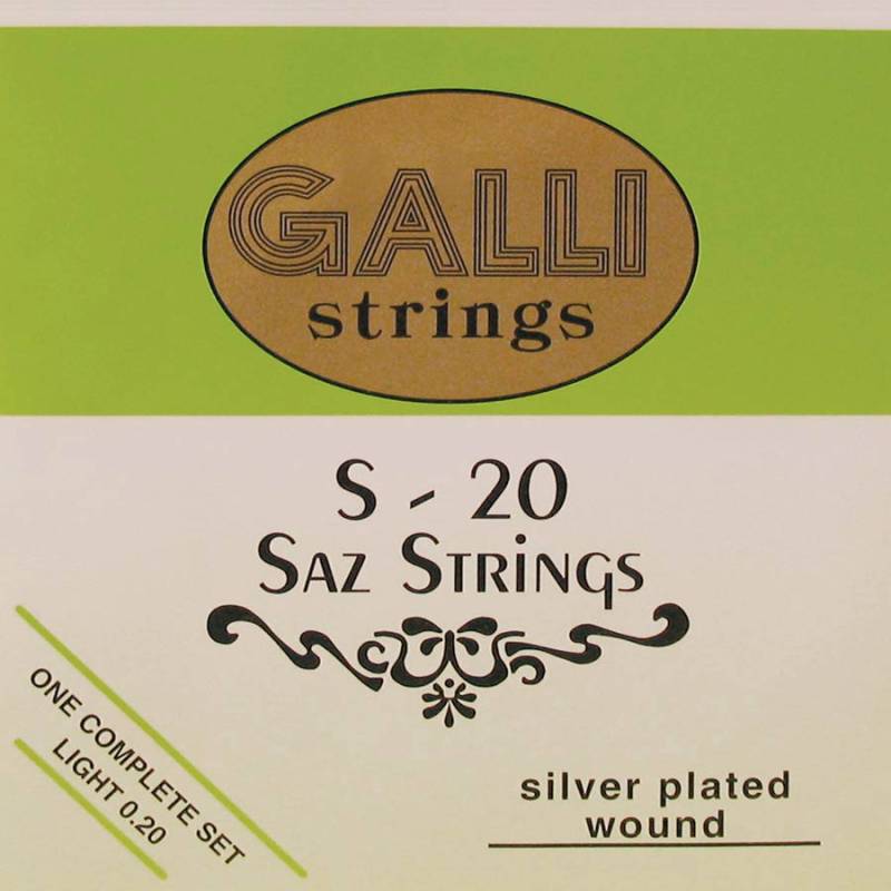 Struny na saz Galli S-020 - 1
