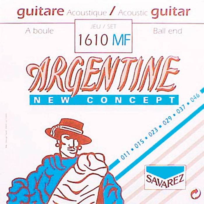Struny na akustické kytary: Argentine 1610-MF Struny na akustickou kytaru Struny na akustickou kytaru Argentine 1610-MF