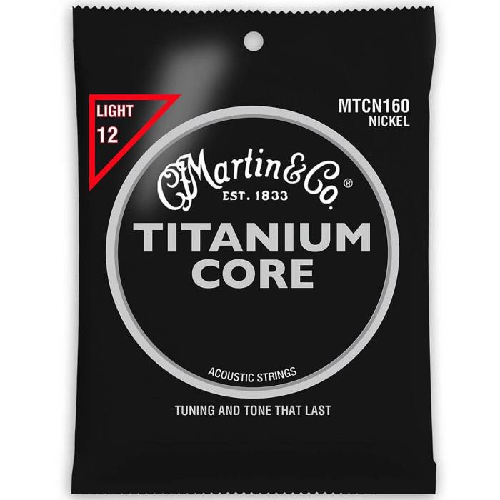 Struny na kytaru Martin Titanium Core Acoustic MTCN160