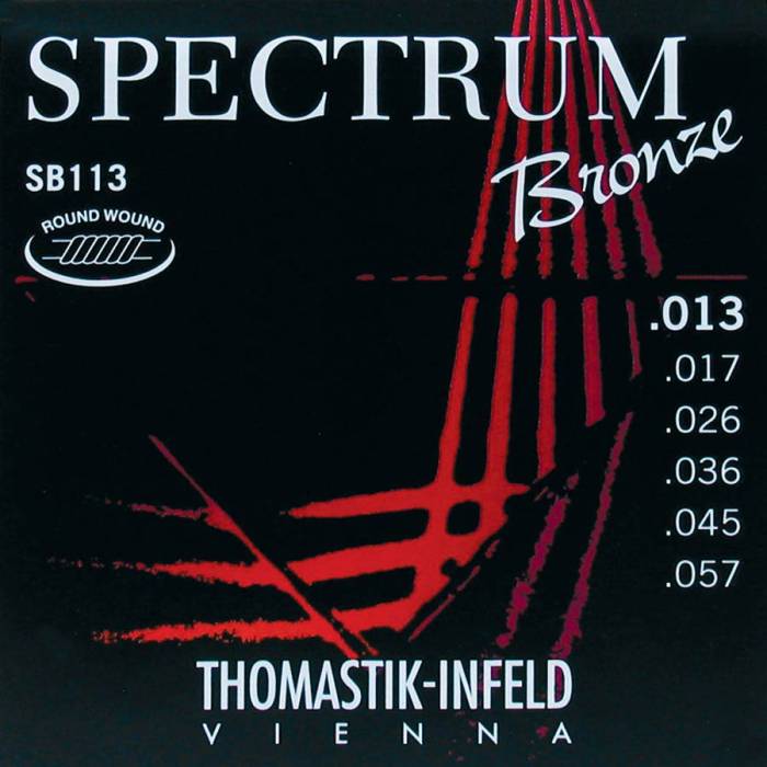 Struny na akustické kytary: Thomastik Spectrum THSB-113 Struny na akustickou kytaru Struny na akustickou kytaru Thomastik Spectrum THSB-113