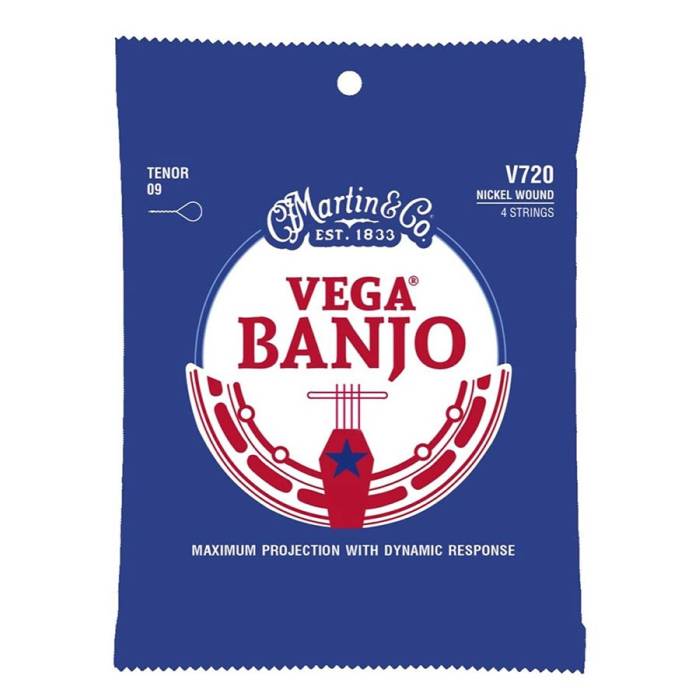 Struny na tenorové banjo Martin V720