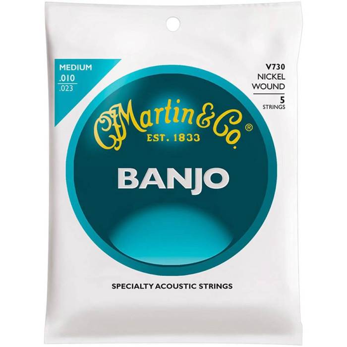 Struny na 5-strunné banjo Martin V730