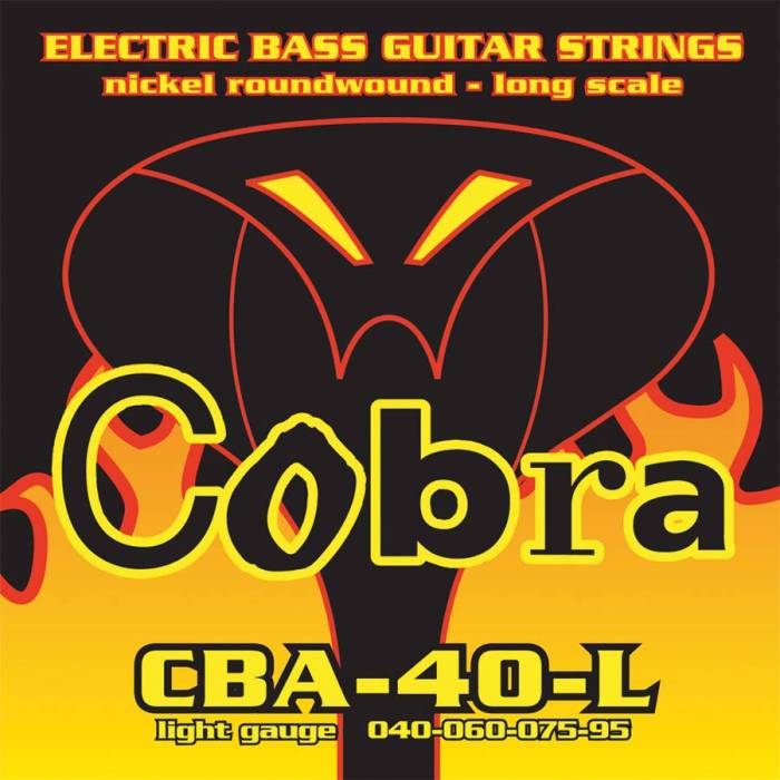 Struny na baskytary: Cobra CBA-40-L Struny na baskytaru Struny na baskytaru Cobra CBA-40-L