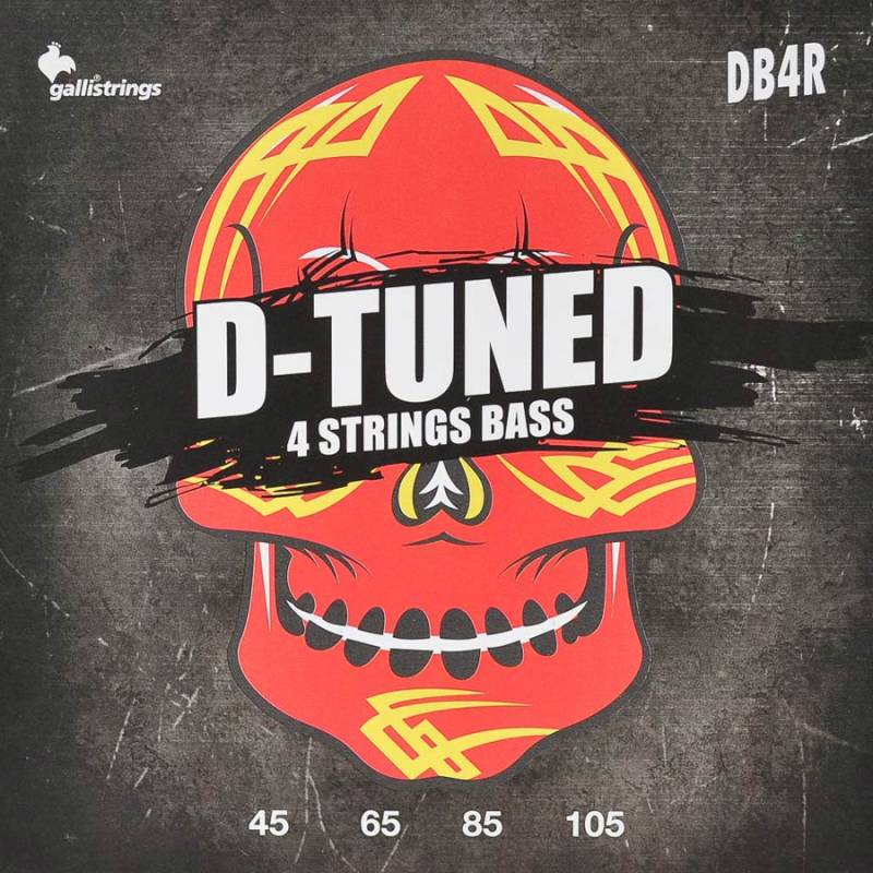 Struny na baskytaru Galli D-Tuned DB-4R - 1