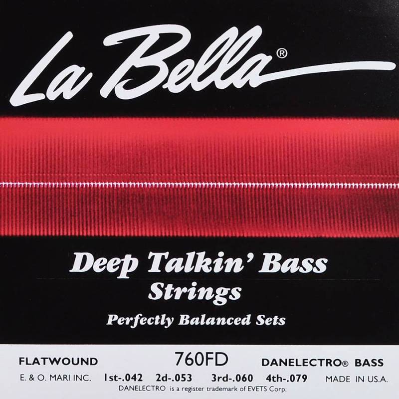 Struny na baskytaru LaBella Deep Talkin' Bass L-760FD - 1