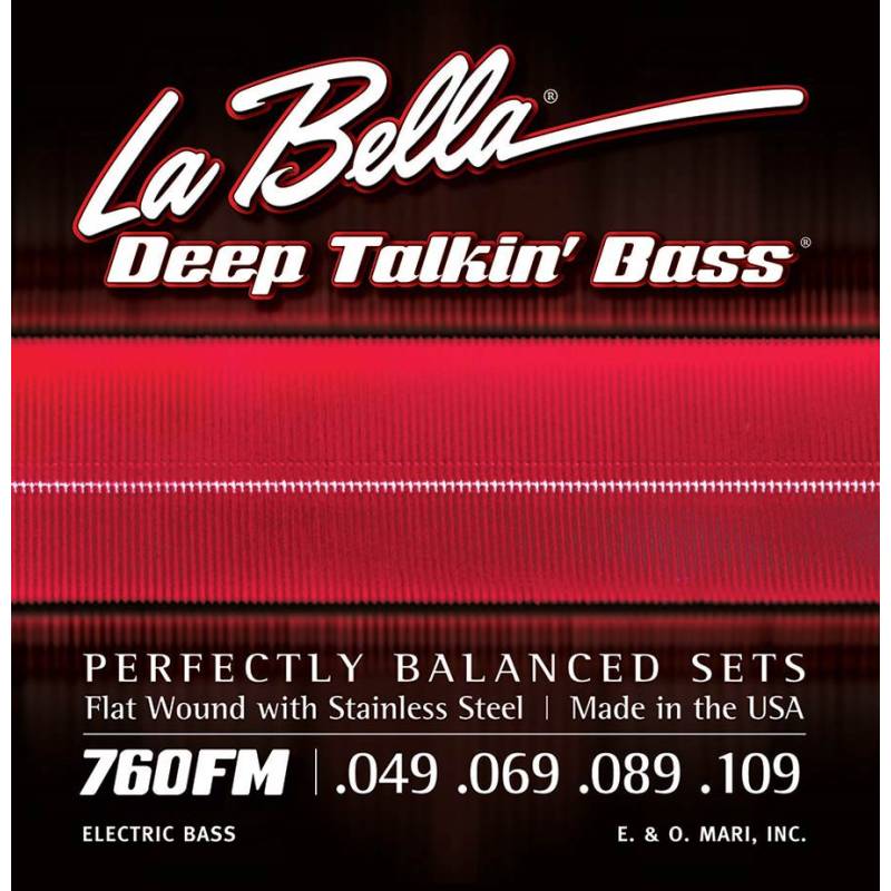 Struny na elektrickou baskytaru LaBella Deep Talkin' Bass L-760FM - 1