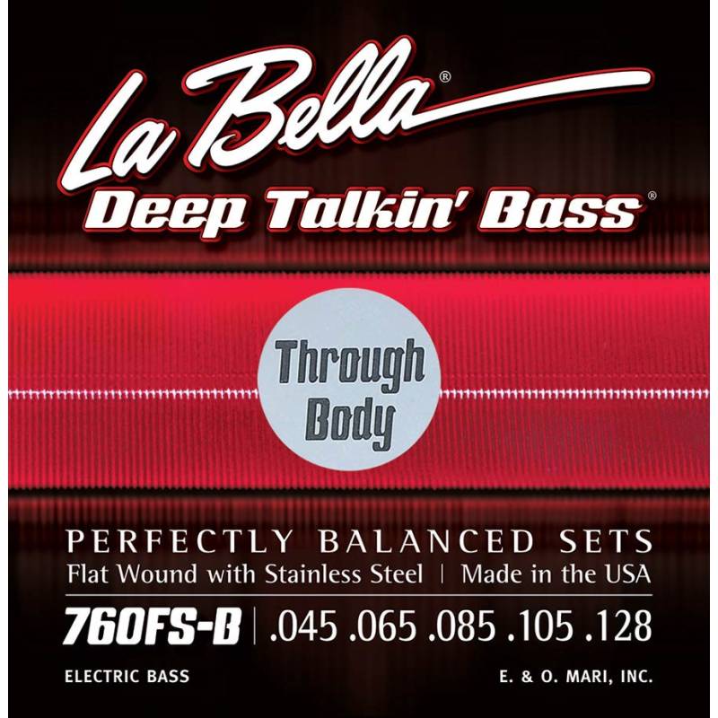 Struny na elektrickou 5-strunnou baskytaru LaBella Deep Talkin' Bass L-760FS-BTB - 1