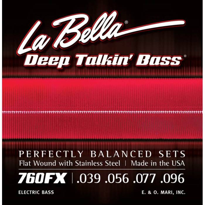 Struny na baskytary: LaBella Deep Talkin' Bass L-760FX Struny na elektrickou baskytaru Struny na elektrickou baskytaru LaBella Deep Talkin' Bass L-760FX