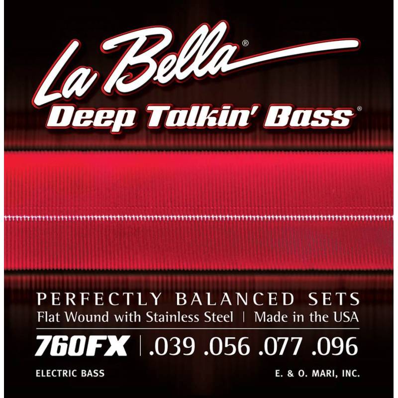 Struny na elektrickou baskytaru LaBella Deep Talkin' Bass L-760FX - 1