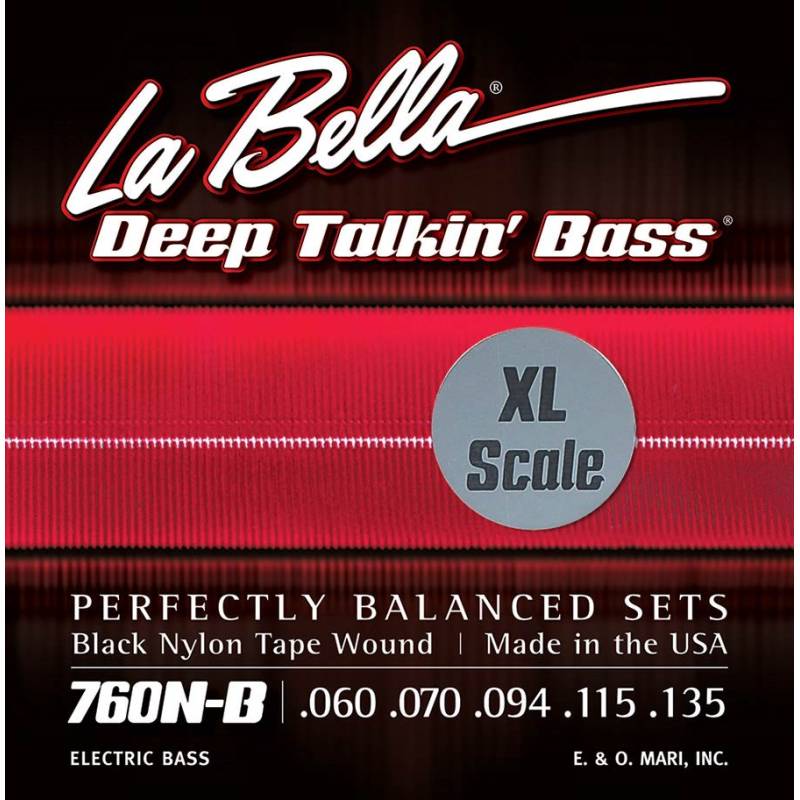 Struny na elektrickou baskytaru LaBella Deep Talkin' Bass L-760NBXL - 1