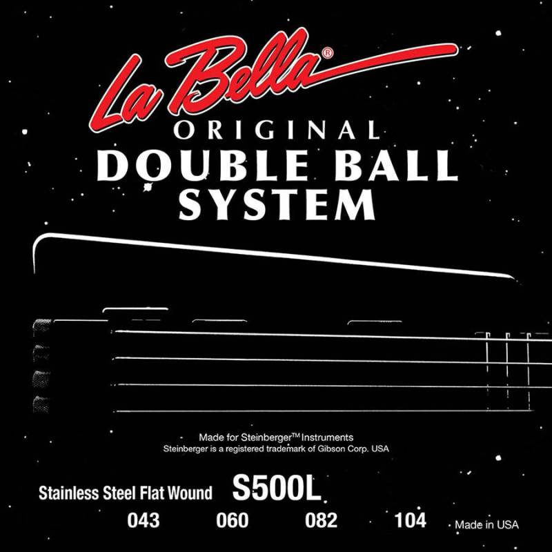 Struny na elektrickou baskytaru LaBella Double Ball End System L-S500L - 1